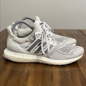 Adidas Ultra Boost 1.0 Double Gray Running Shoes HQ4205 Womens Size 7.5
